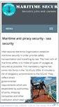 Mobile Screenshot of maritime-security.net
