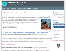 Tablet Screenshot of maritime-security.net